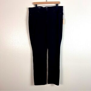 NWT NYDJ Black Sheri Slim